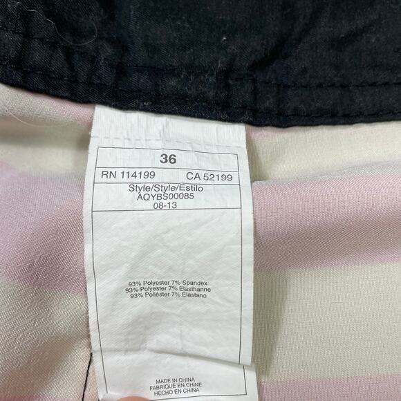 Quiksilver Boardshorts Mens 36 Surf Swim Trunks Striped Drawstring Pocket - Picture 2 of 10